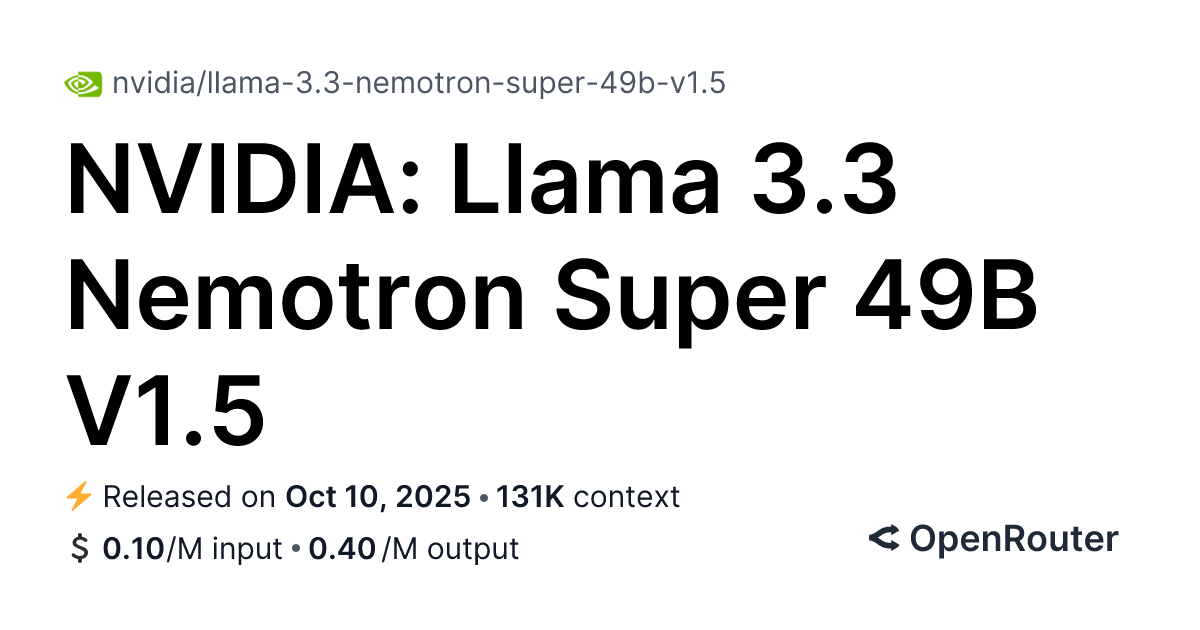 NVIDIA Nemotron-3-Super vs. Llama 3.3: Choosing the Right Engine for Your Workflows
